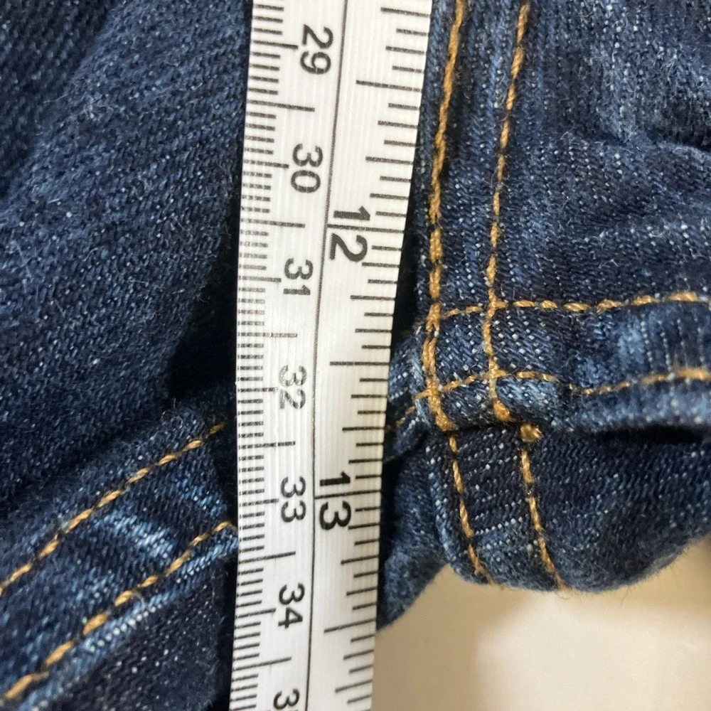 Levi's 505 Jeans Mens 40x30 Dark Wash Regular Straight Stretch Denim